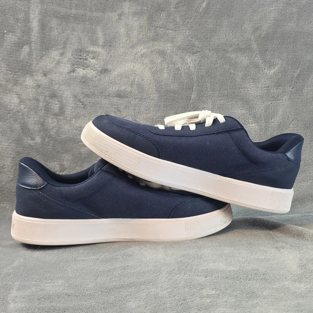 Kizik Kids Prague 2 Shoes Size 5.5 Y Navy White Lace H8FC KPRANV01